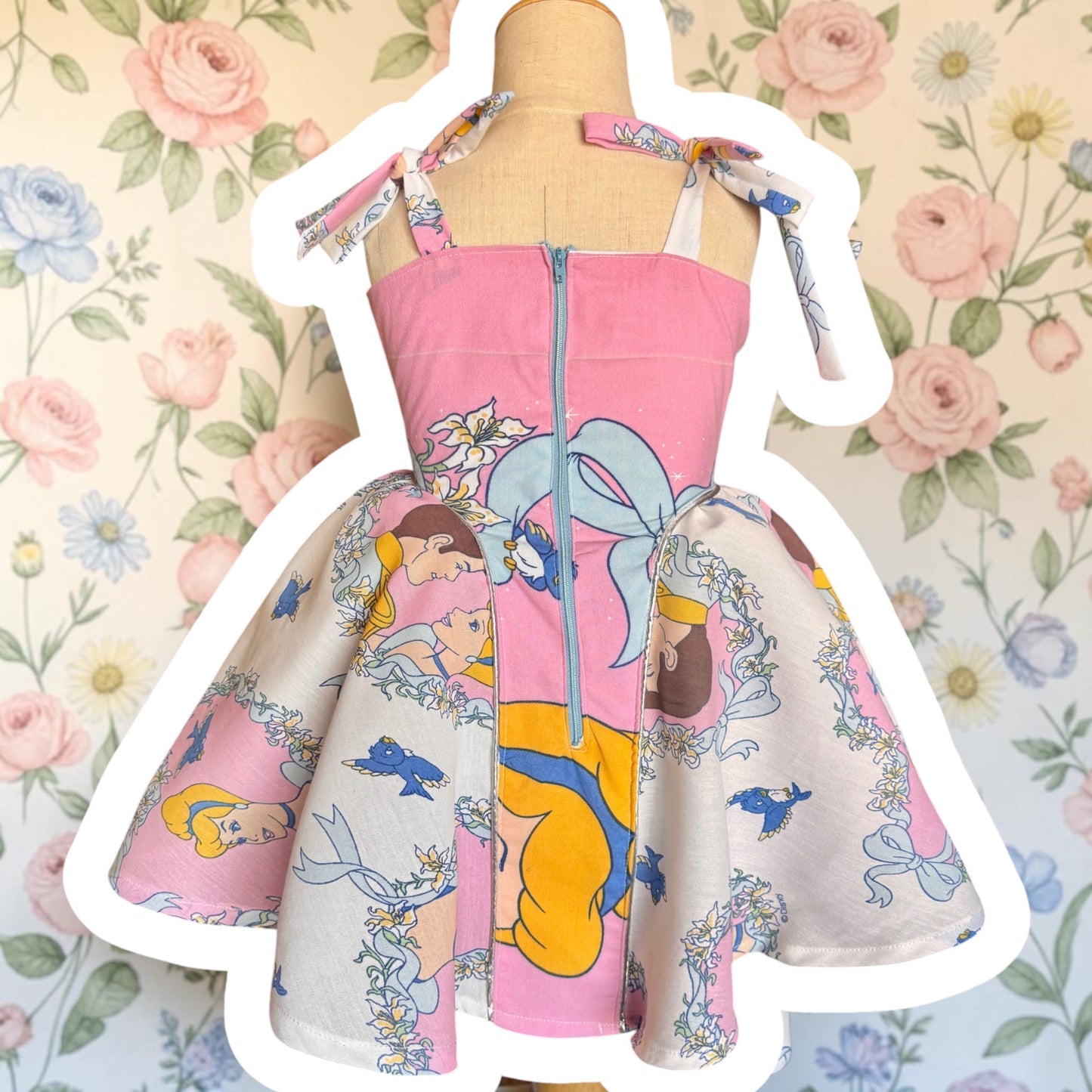 RTS 6/7 vtg Cinderella poofy Ophelia dress