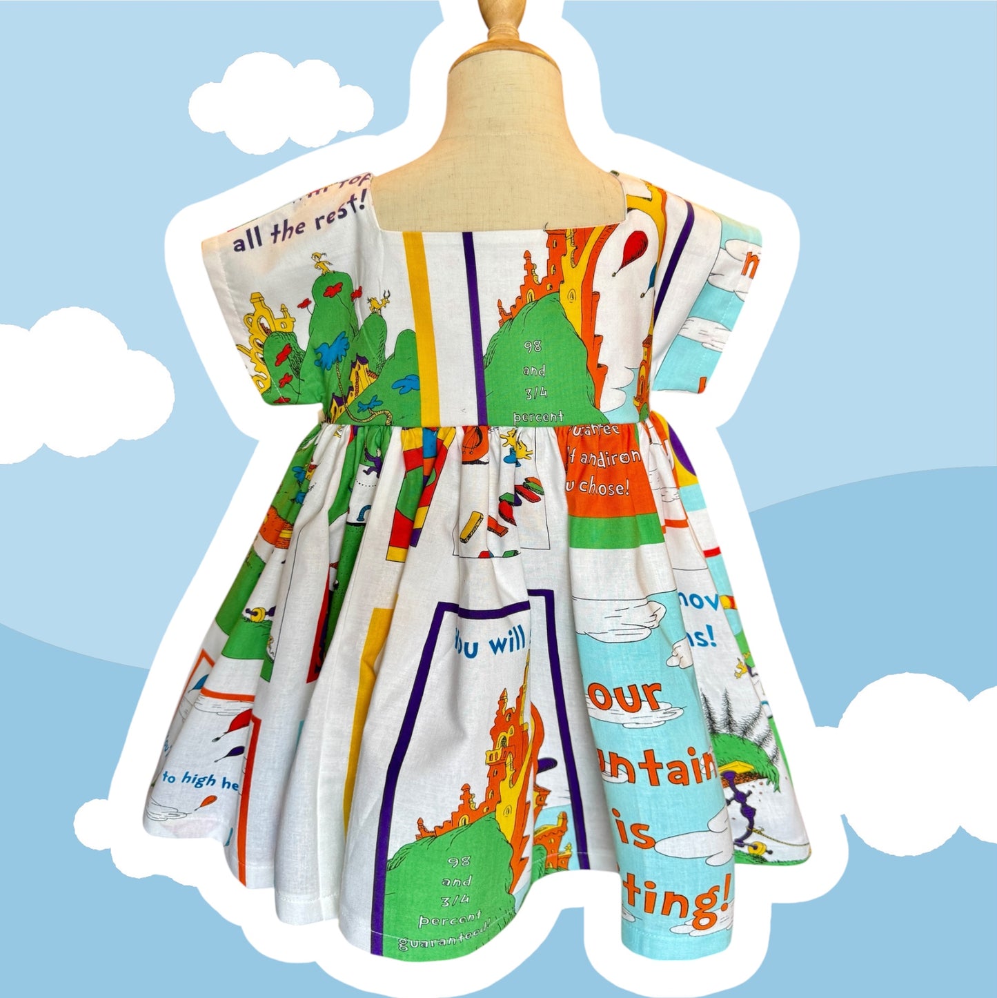 RTS 5/6 Oh the places you’ll go! Hadley dress