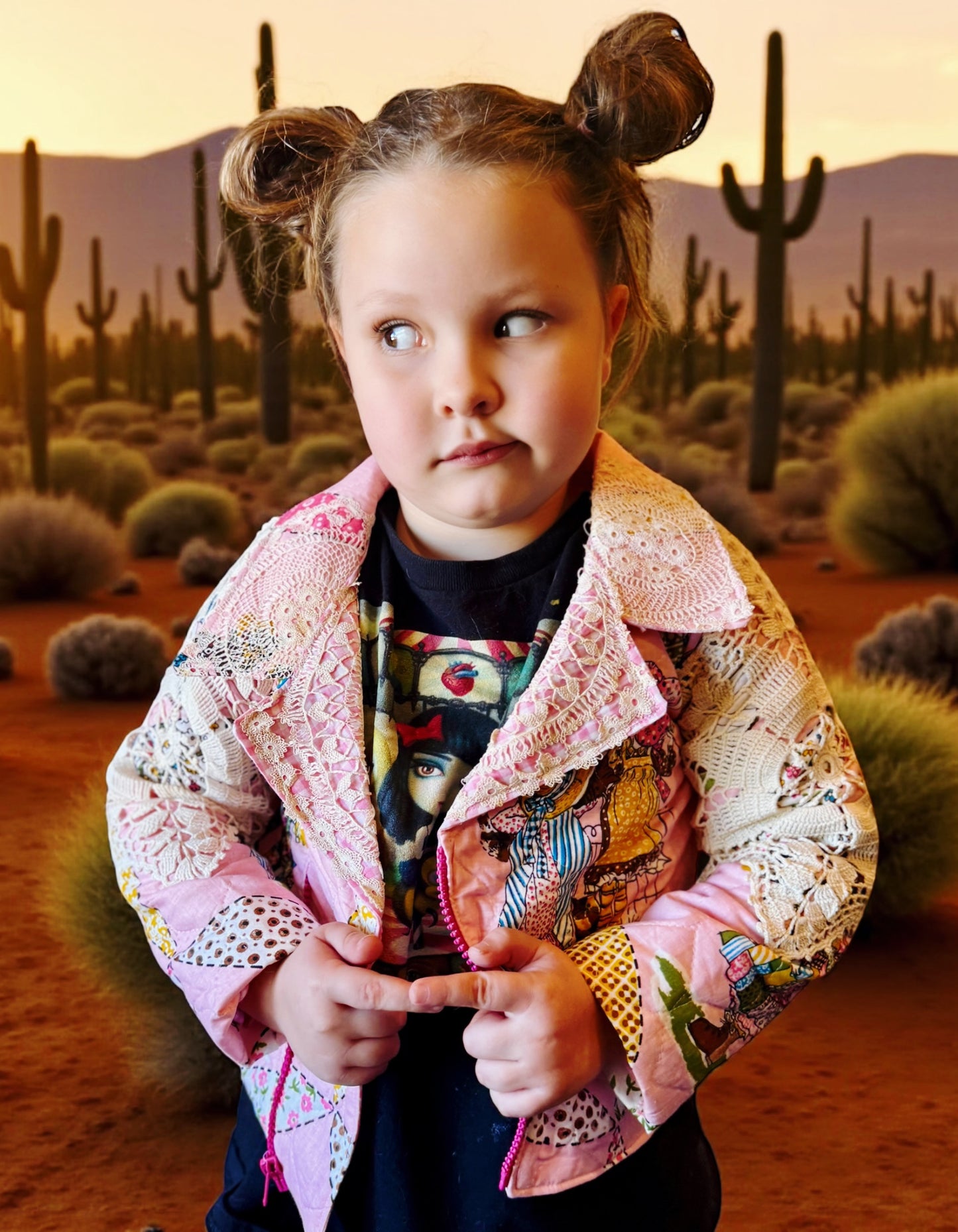 RTS 4/5 Hollie Hobby Grannies Moto Jacket