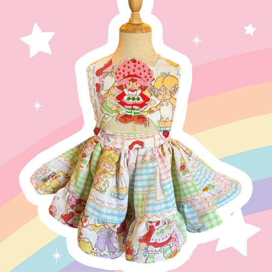 RTS 6/7 Strawberry Shortcake Evelyn dress