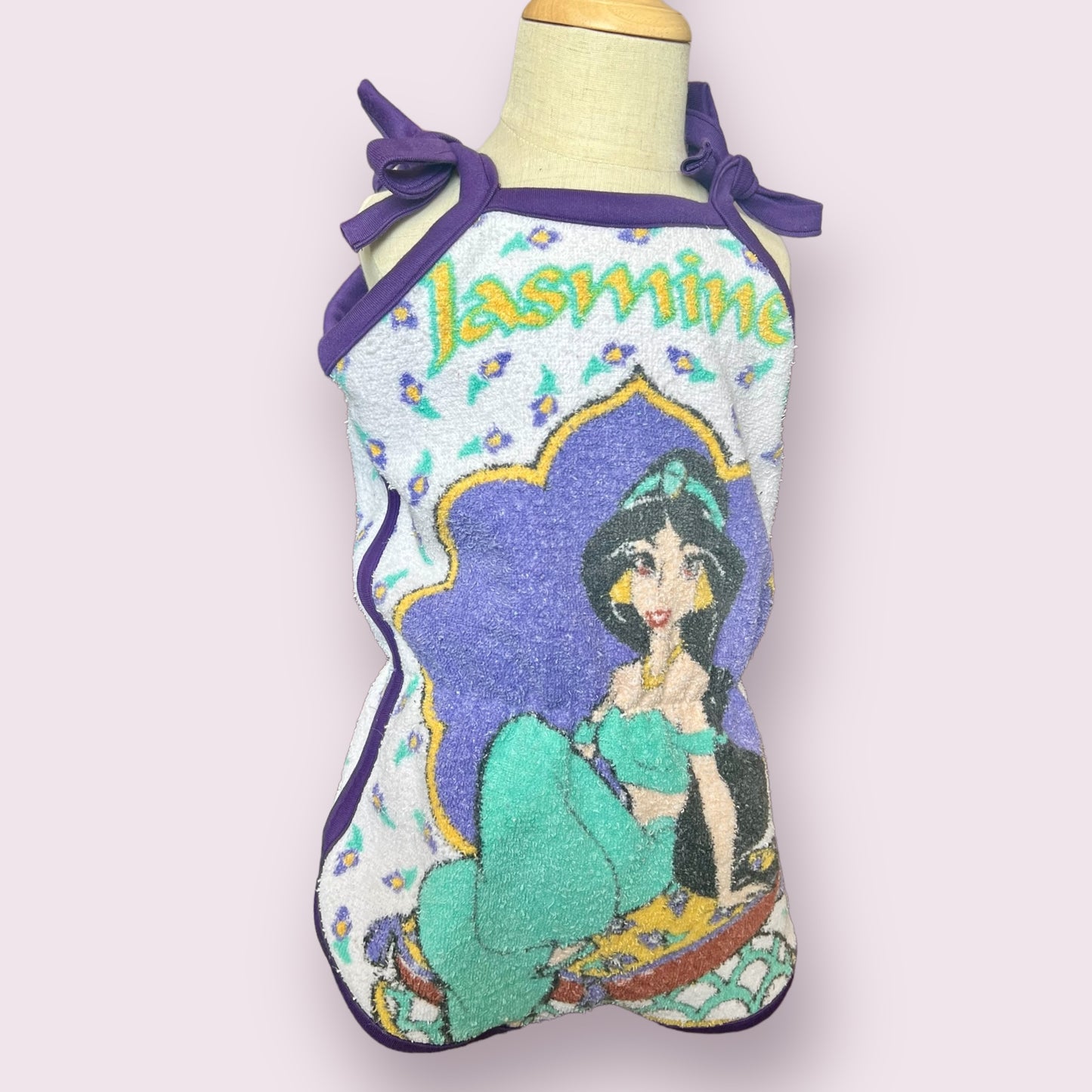 RTS 3T/4T Jasmine towel romper