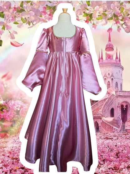 RTS 2/3T Medieval Revival Princess Dress with matching Hennin