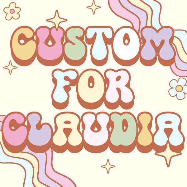 Custom Listing for Claudia