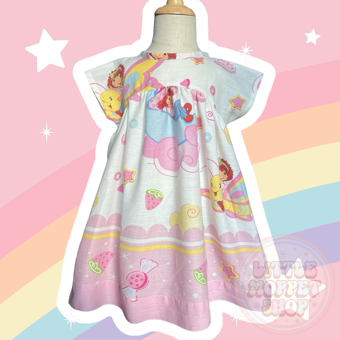 Y2K strawberry shortcake Violet dress