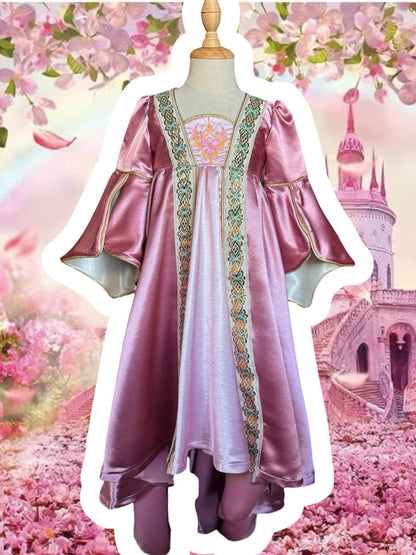 RTS 2/3T Medieval Revival Princess Dress with matching Hennin