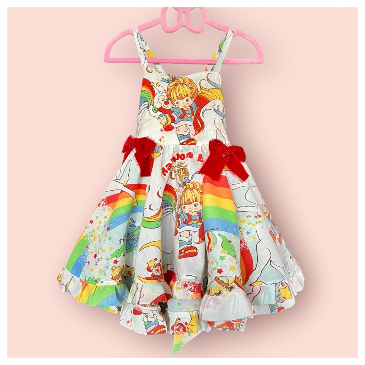 Genevieve Rainbow Brite Dress