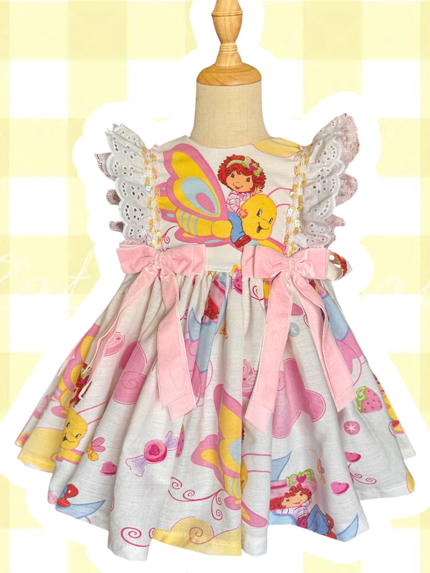 RTS 4/5/6 Y2K Strawberry Shortcake Emery Pinafore