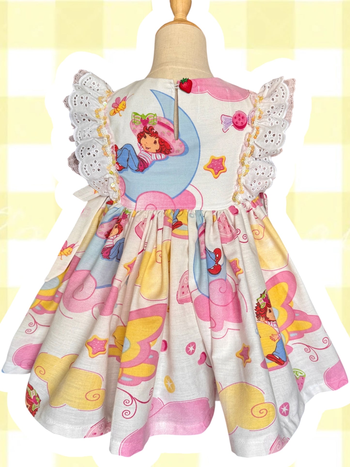 RTS 4/5/6 Y2K Strawberry Shortcake Emery Pinafore