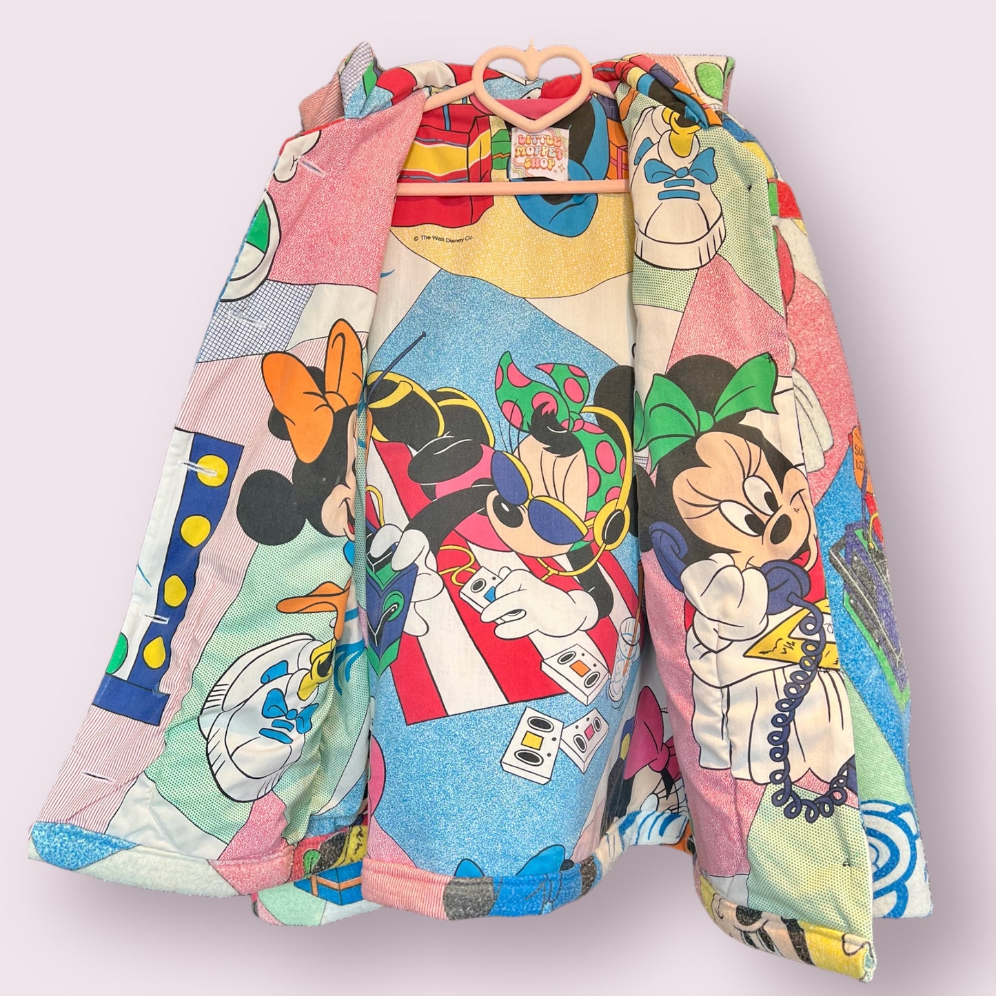 Adult Minnie Mouse Hooded Chore Coat