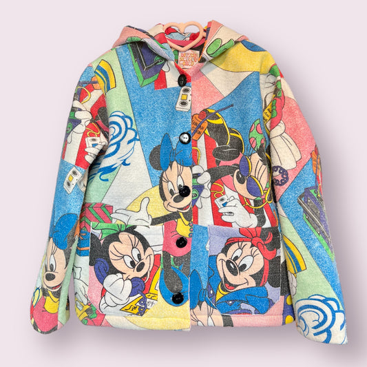 Adult Minnie Mouse Hooded Chore Coat