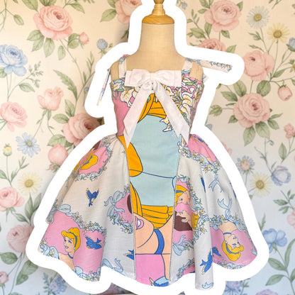 RTS 6/7 vtg Cinderella poofy Ophelia dress