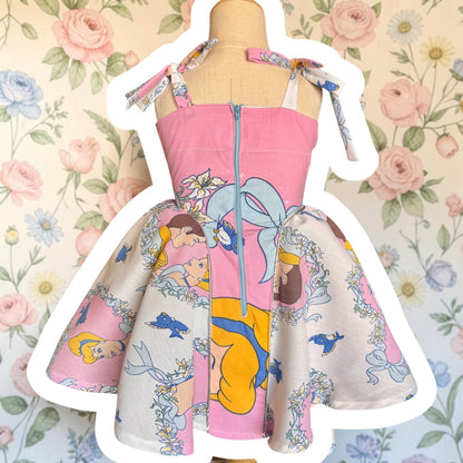 RTS 6/7 vtg Cinderella poofy Ophelia dress