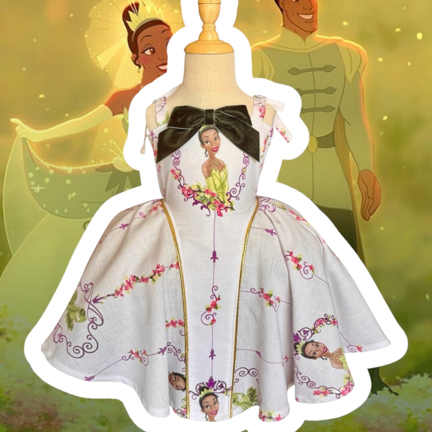 RTS 3/4 Vintage Tiana poofy Ophelia dress