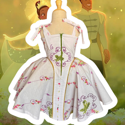 RTS 3/4 Vintage Tiana poofy Ophelia dress