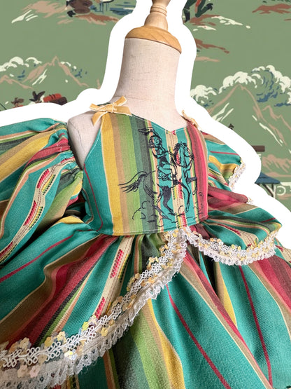 RTS 5/6/7 Sweetheart of the rodeo Eloise dress