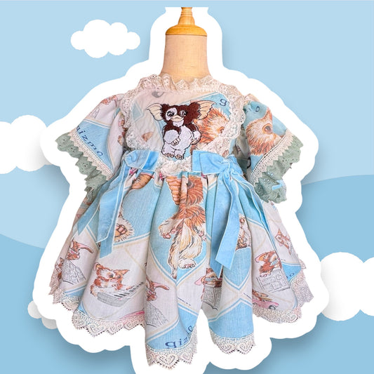 RTS 5/6/7 vintage Gizmo Eloise heart dress
