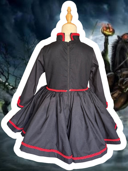 RTS 6/7/8 Headless Horseman dress with matching cape