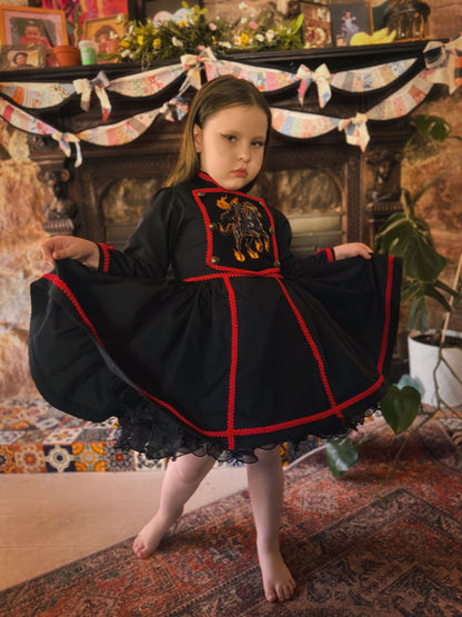 RTS 6/7/8 Headless Horseman dress with matching cape