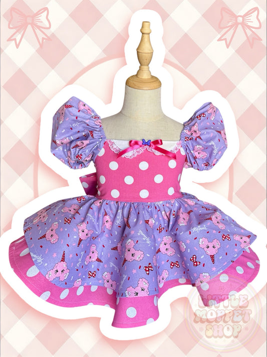 4/5 RTS Minnie’s Bowtique Duchess Party Dress