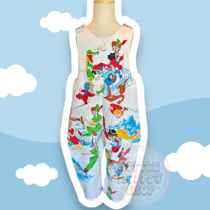 5/6 Peter Pan barrel leg overalls