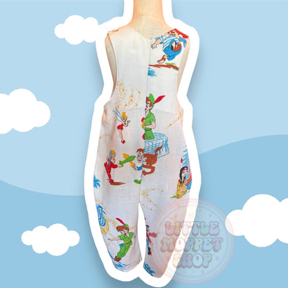 5/6 Peter Pan barrel leg overalls