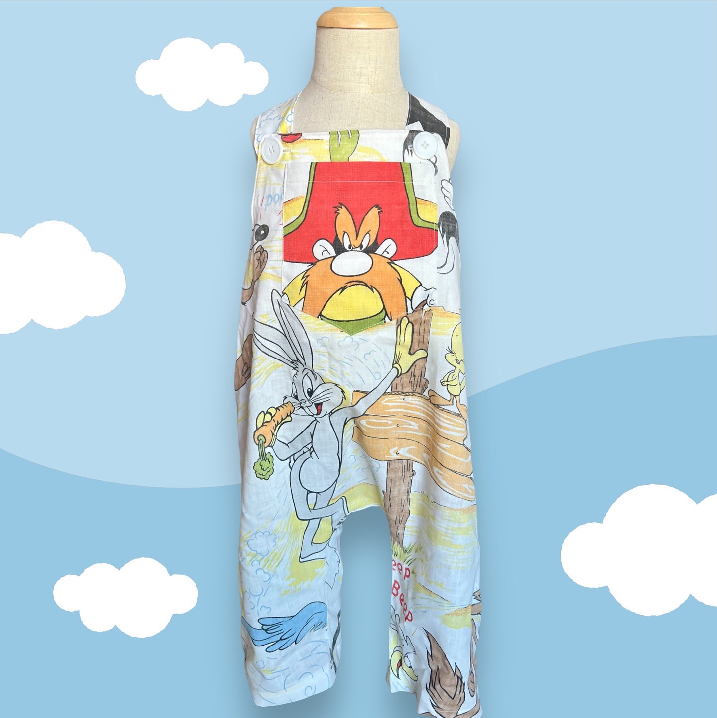 1977 Looney Tunes Overalls