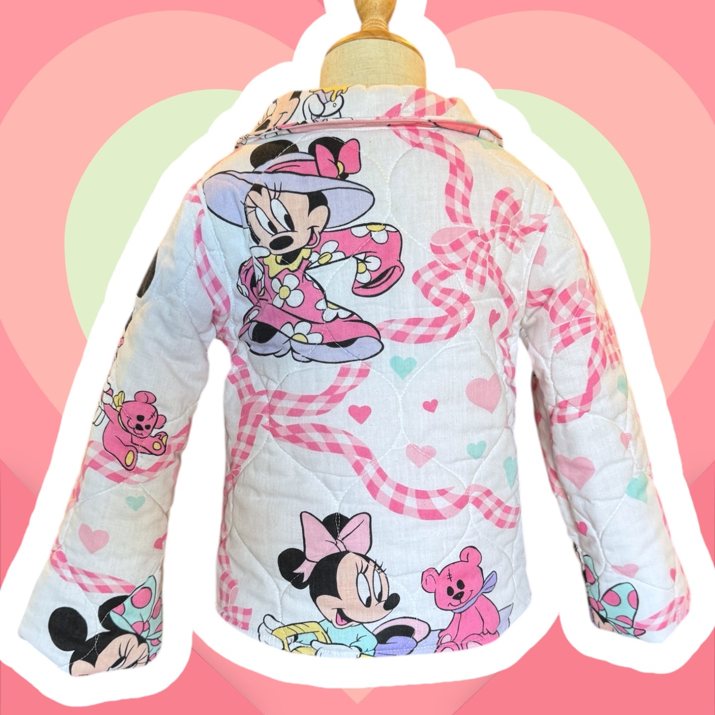 RTS 5/6 Minnie Mouse Grannies Moto Jacket