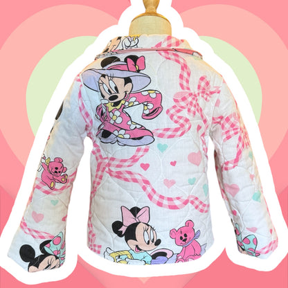RTS 5/6 Minnie Mouse Grannies Moto Jacket