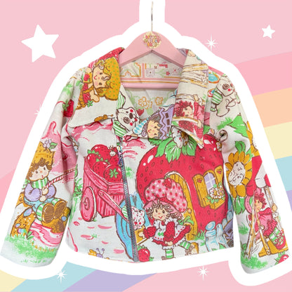 RTS 5/6 Strawberry Shortcake Grannies Moto Jacket
