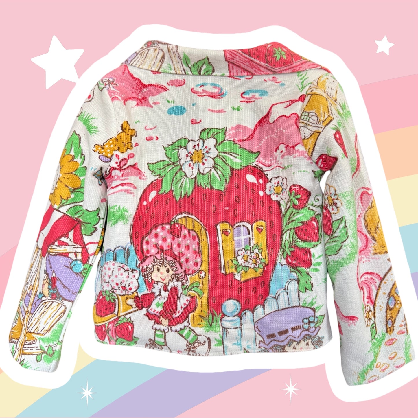 RTS 5/6 Strawberry Shortcake Grannies Moto Jacket