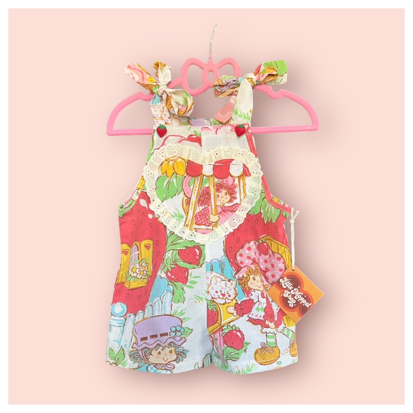 Strawberry Shortcake shortalls