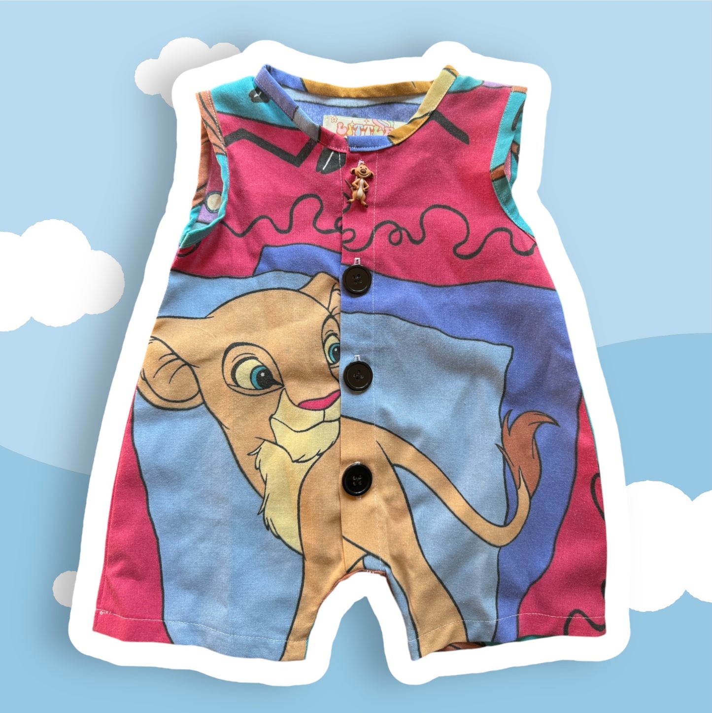 RTS 12-18m Lion King Deacon romper