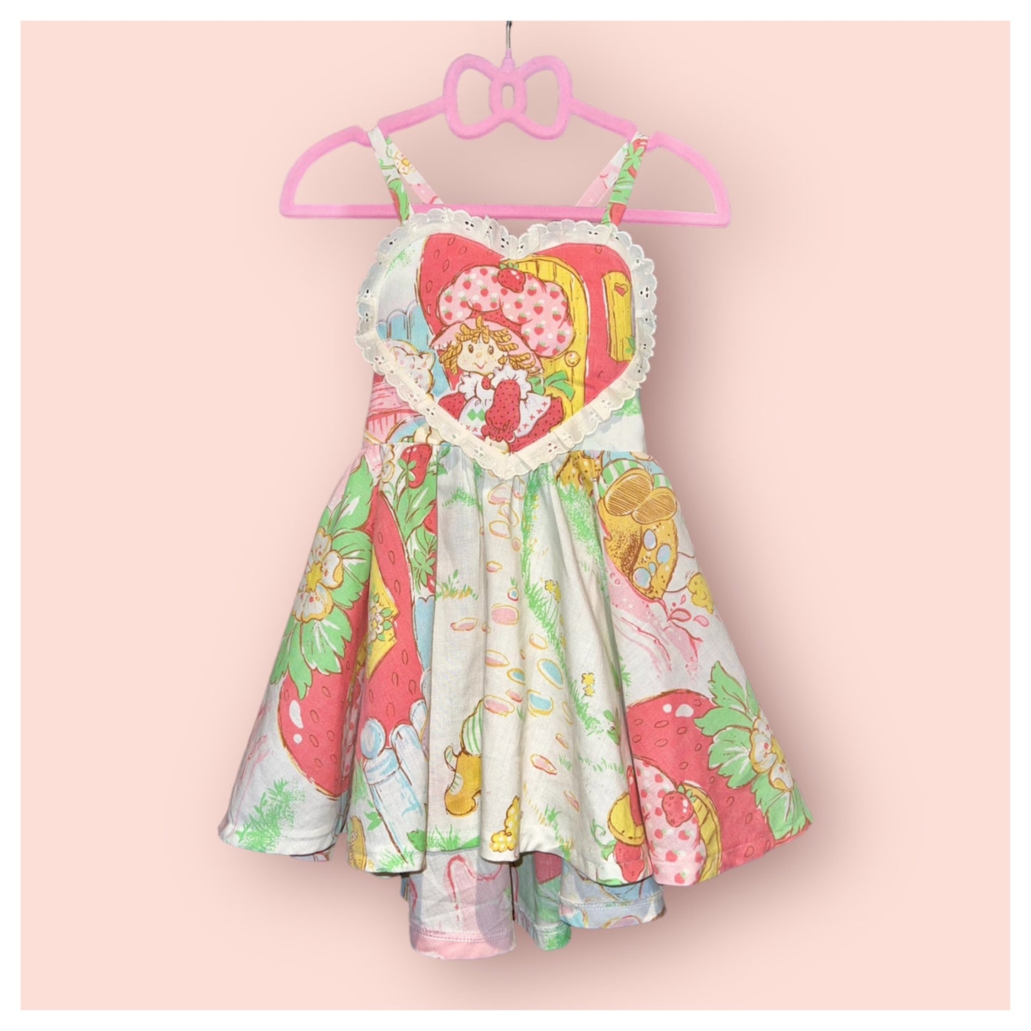 Annika Heart Strawberry Shortcake Dress