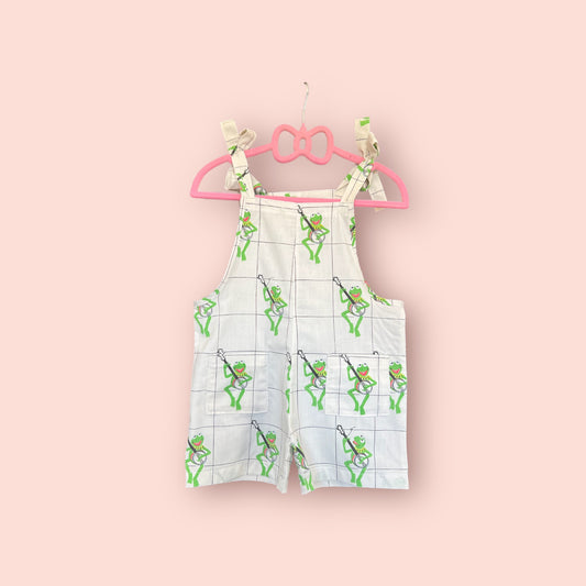 Kermit the frog shortalls