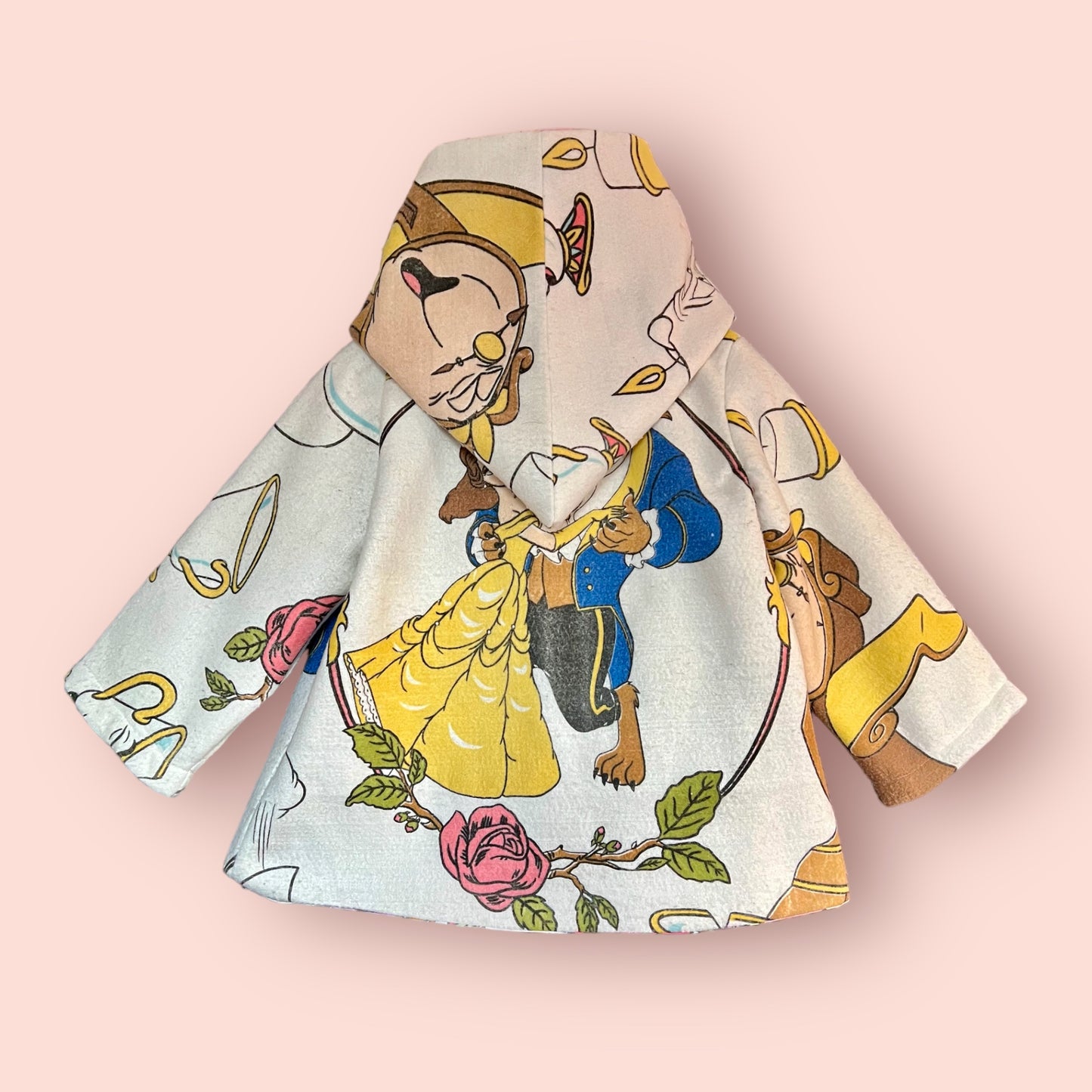 Beauty and the Beast Oversized Wrap Coat with Hood