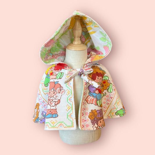 Strawberry Shortcake Reversible Mini Cape