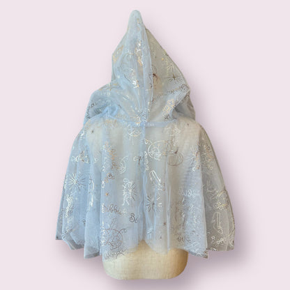 Cinderella Themed Tulle Mini Cape