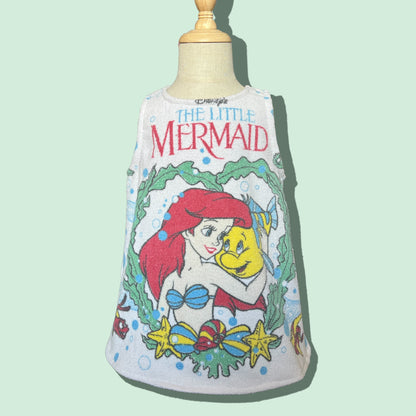 Little Mermaid vintage towel dress