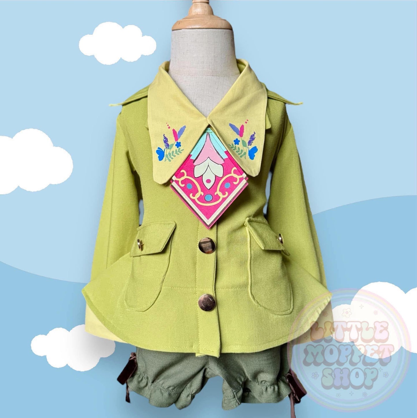 Made to order Tiana Bayou Adventure outfit